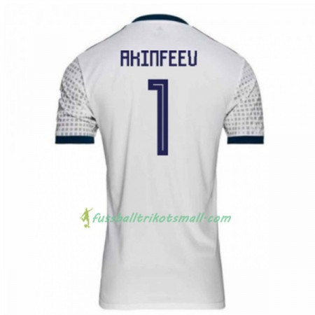 Günstige Fußballtrikots Russland Akinfeev 1 WM 2018 Auswärts-trikot kaufen